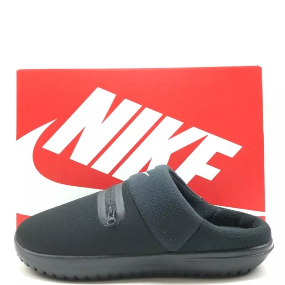 MEN'S NIKE Burrow Black/Metallic Silver/Black Slip On Shoes - Picture 7 of 13